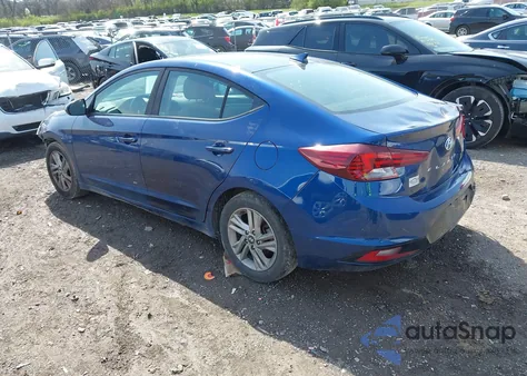 2019 Hyundai Elantra Sel из США, поврежденный, VIN 5NPD84LF7KH460845